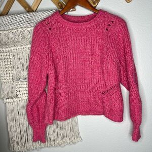 LOFT Pink Sweater 